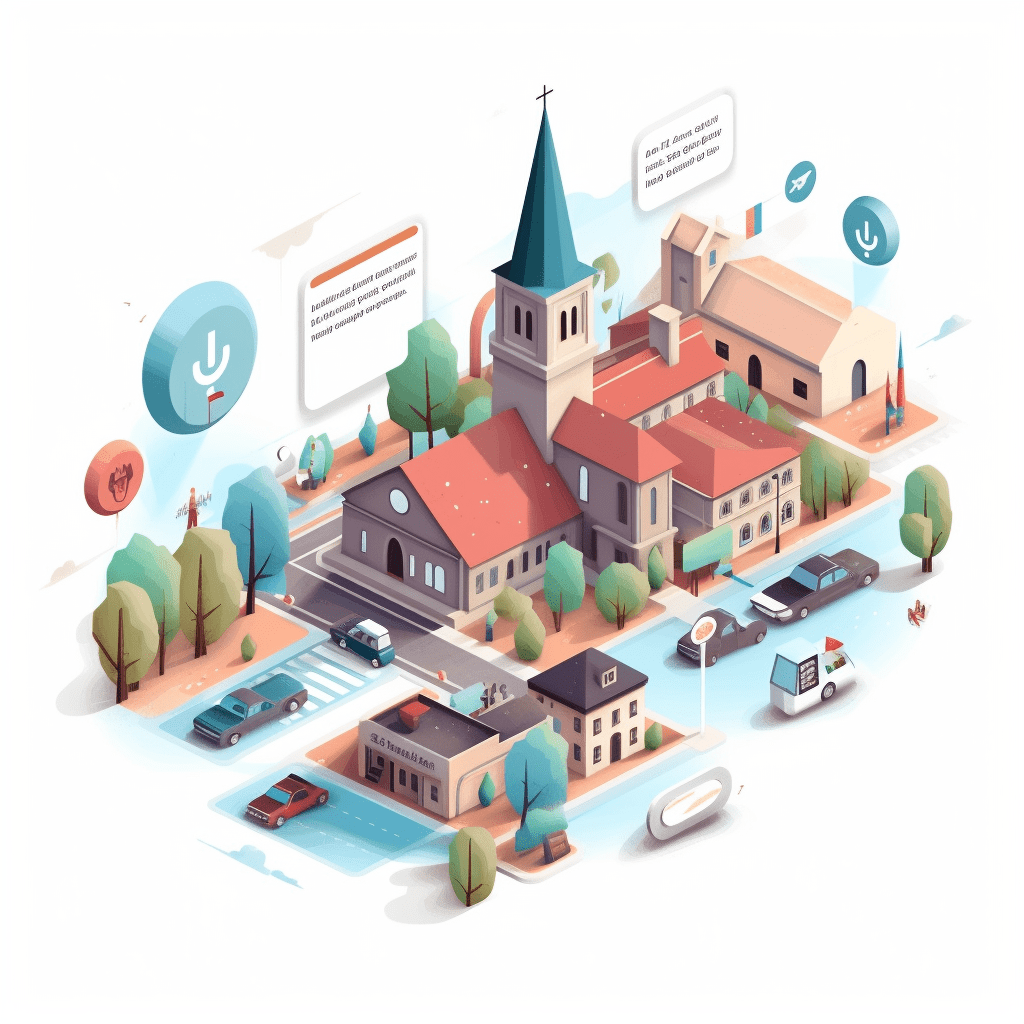 An image showcasing the power of local SEO for churches.
