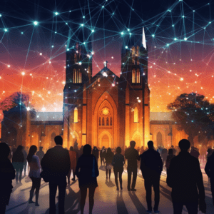 Church and community connected through generative AI for church outreach